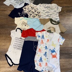 Colorful Baby Onesies